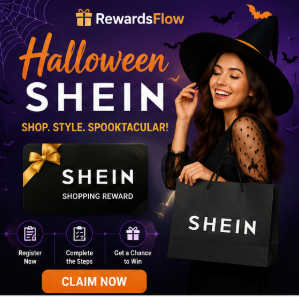 🎃 RewardsFlow – Halloween SHEIN Giveaway